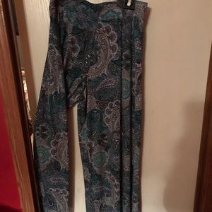 Silky Palazzo wide leg pants